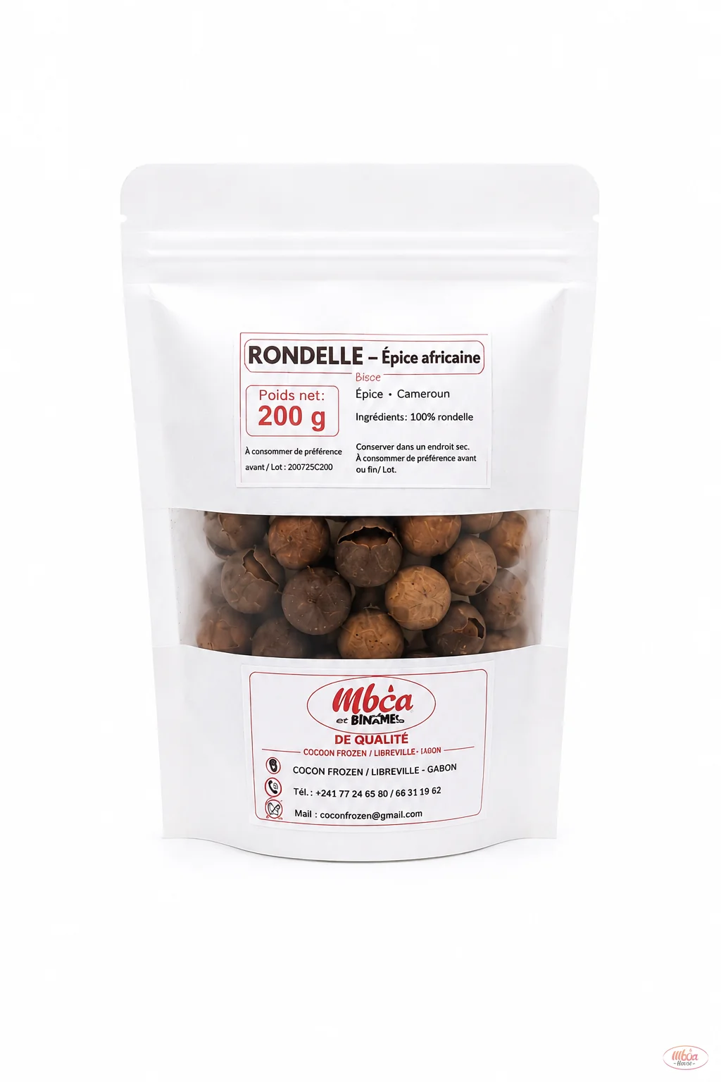 Rondelle — Épice africaine — Sachet grand