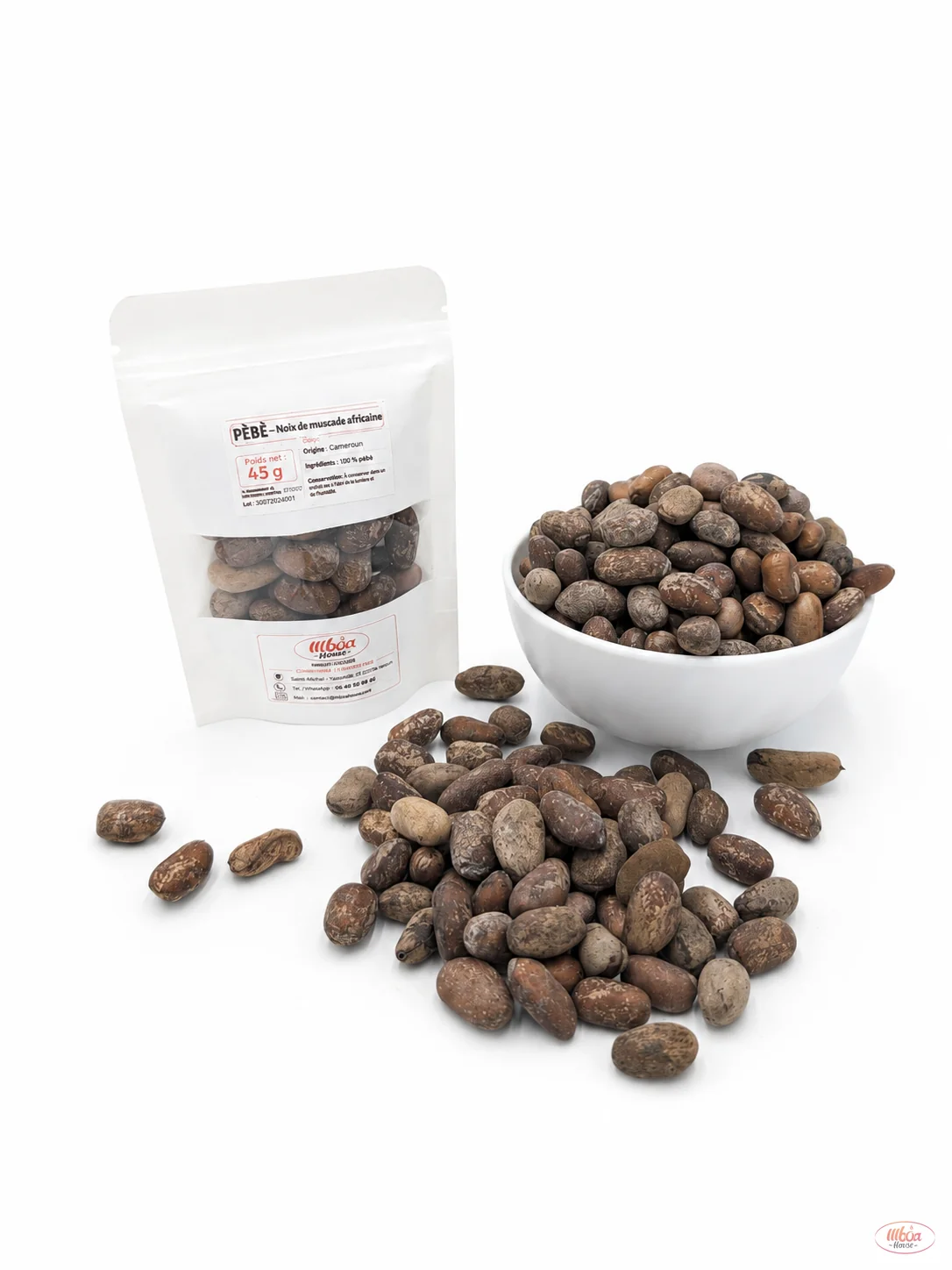 Pèbè — Noix de muscade africaine — Sachet petit
